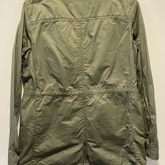 Loft Olive Green Utility Jacket Small - Picture 2 of 4